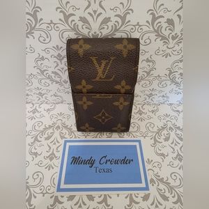 Louis Vuitton Cigarette Case Brown - Authentic
